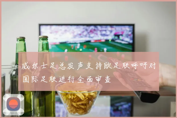 威尔士足总发声支持欧足联呼吁对国际足联进行全面审查